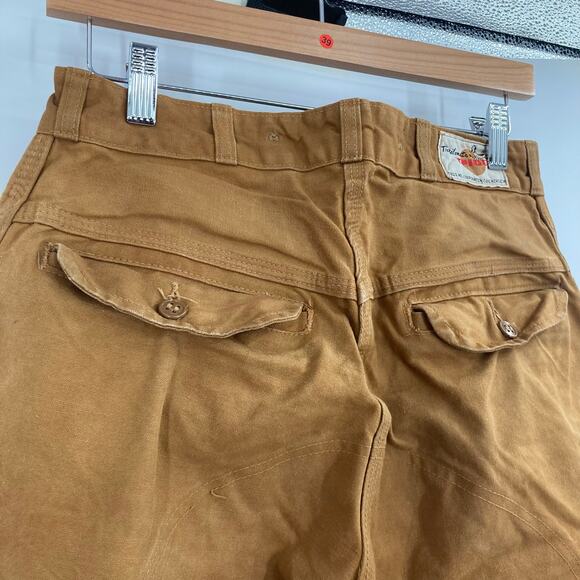 Vintage Trailmate Trigg Brown Brruah Field Canvas Outdoor Pants Men’s 30x28 - Picture 6 of 12